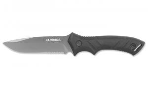 Nóż Schrade Partially Serrated Drop Point Fixed Blade - SCHF31S