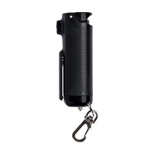 Gaz pieprzowy SABRE Red żel 15ml Safe Escape 3w1 AutoTool + wybijak do szyb i nóż do pasów - czarny (SE-BK-01)