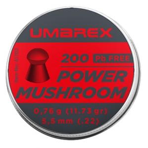 Śrut 5,5 mm diabolo Umarex Power Mushroom 200 szt. (4.1702)
