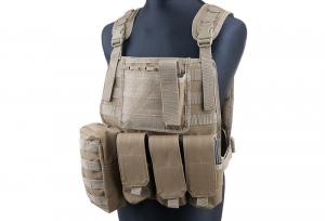 Kamizelka taktyczna typu MBSS Plate Carrier - coyote (GFT-18-000363)