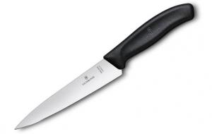 Nóż kuchenny Victorinox Szerokie ostrze 15cm czarny (6.8003.15B)