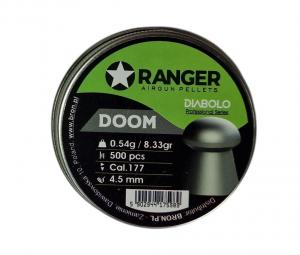 Śrut 4,5 mm RANGER Diabolo Professional Doom grzybek 500 szt. 0,54 g