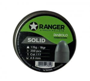 Śrut 4,5 mm RANGER Diabolo Professional Solid półokrągły 350 szt. 1,15 g
