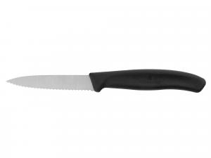 Nóż do jarzyn Victorinox 6.7633 ząbkowany czarny (6.7633)