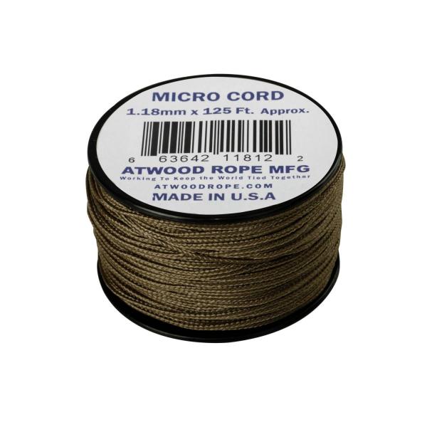 Linka Micro Cord ATWOOD (1.18mm/38m) Coyote (CD-MC1-NL-11)