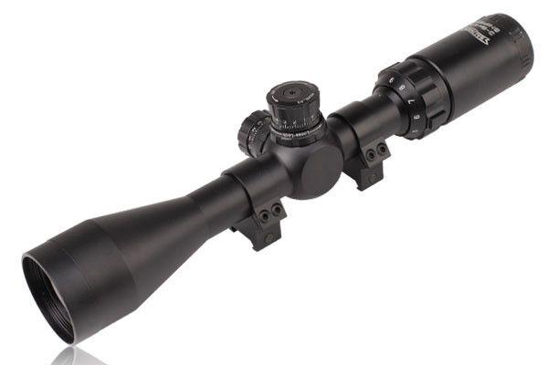 Luneta celownicza Walther 3-9x44 Sniper Mil-dot z montażem 22 mm.(2.1532)