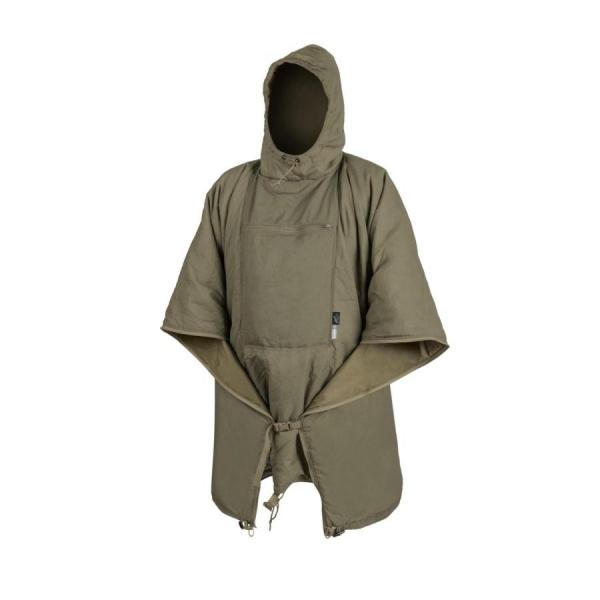 Poncho pałatka peleryna Helikon SWAGMAN ROLL - Climashield Apex 67g - Adaptive Green (PO-SMR-NL-12)