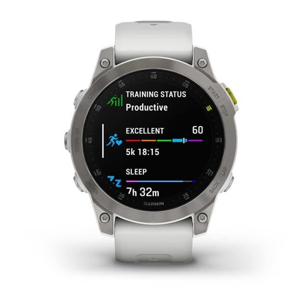 Zegarek GARMIN Smartwatch EPIX 2 Sapphire White Titanium