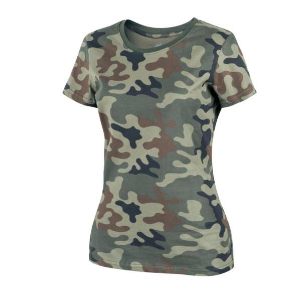 T-Shirt Helikon DAMSKI Bawełna PL Woodland (TS-TSW-CO-04)