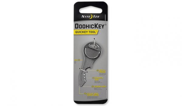 Brelok Nite Ize DoohicKey QuicKey Tool - Stalowy - KMTQK-11-R3