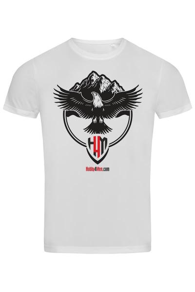Koszulka termoaktywna T-shirt Hobby4Men Sports-T biała góry ST8000 Stedman (H4M-G.H)