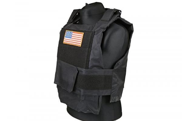 Kamizelka taktyczna Personal Body Armor - czarna (GFT-18-000367)