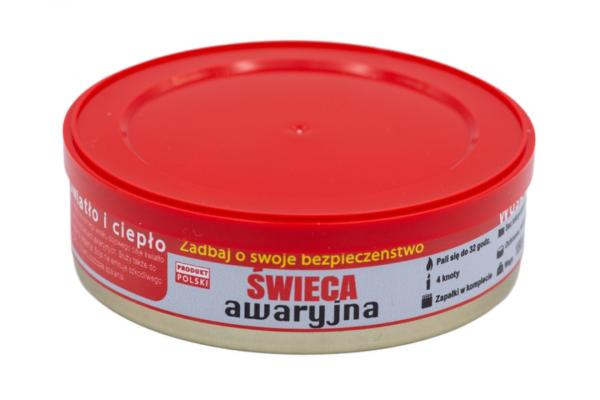 Świeca awaryjna przetrwania HASKE Pro 180g, 32h świecenia