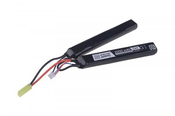 Akumulator LiPo 7,4V 2000mAh 15/30C - 2 modułowy (SPE-06-022020)