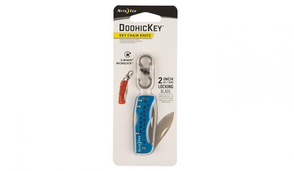 Nóż Nite Ize DoohicKey Key Chain Knife - Niebieski - KMTK-03-R7