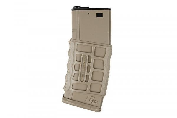 Magazynek ASG hi-cap 300 kulek GMAG-V1 do M4/M16 - tan (GIG-05-007761)