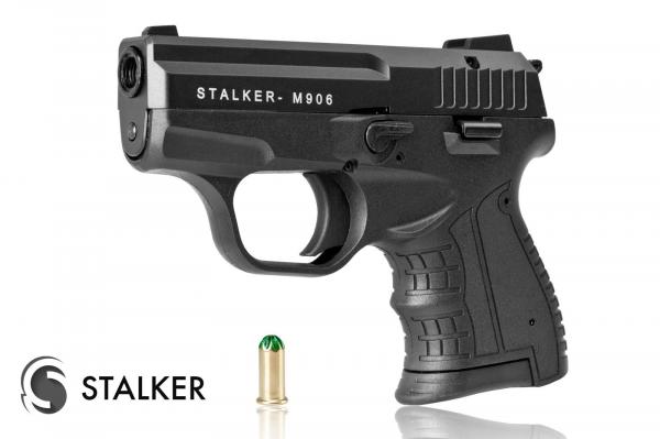 Pistolet hukowy STALKER M906 kal. do 6 mm czarny (M906MBP)