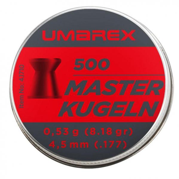 Śrut 4,5 mm diabolo Umarex Masterkugeln płaski 4,5/500 (4.1710)