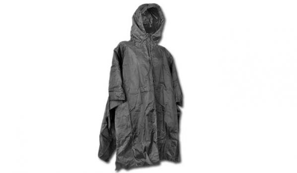 Poncho pałatka peleryna Mil-Tec US - RipStop - Czarny - 10630002