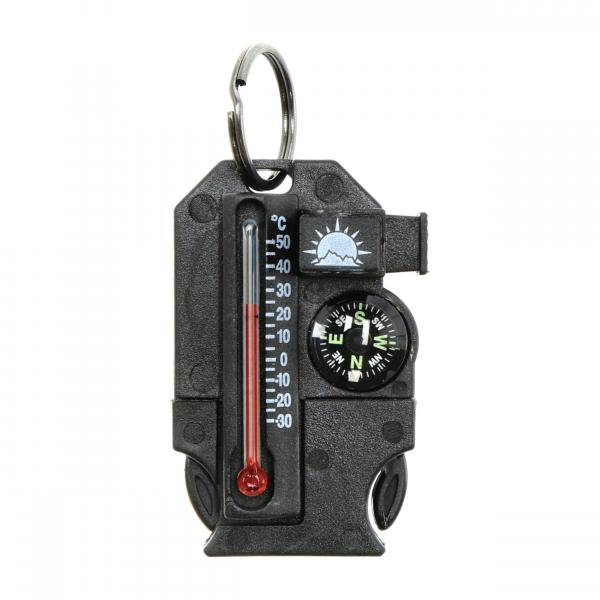 Multitool Sun Co. Outsider 4w1 z termometrem, kompasem, gwizdkiem alarmowym i krzesiwem (880-C)