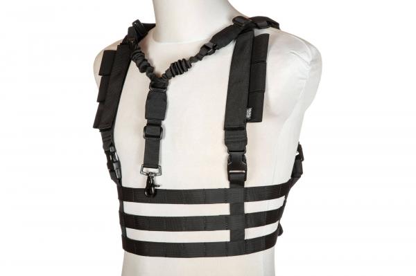 Kamizelka taktyczna PRIMAL GEAR Sling Chest Rig Cotherium - czarna (PRI-18-031721)