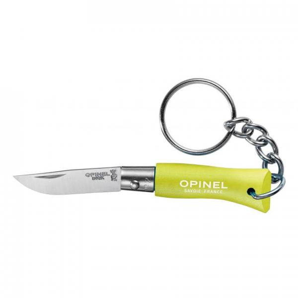 Nóż brelok Opinel Colorama 02 inox grab jasnozielony (002271)