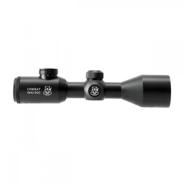 Luneta celownicza Combat 5x42 MINI iR Mildot tubus 1\