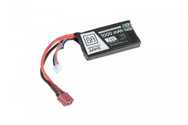 Akumulator LiPo 7,4V 1000mAh 30/60C (PEQ) - T-Connect (Deans) (SPE-06-024608)