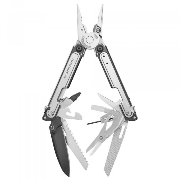 Multitool Leatherman ARC Black-Silver - 20 narzędzi + etui szare z kieszonkami (833076)