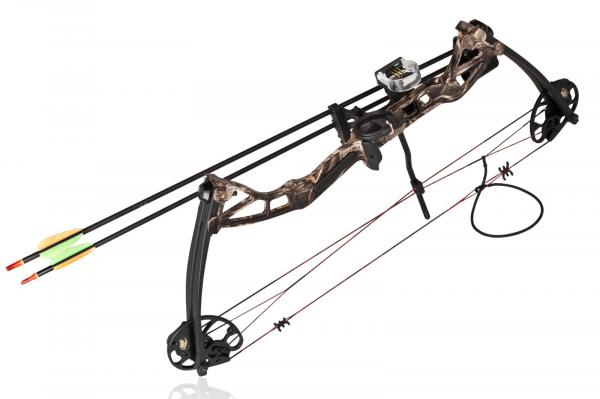 Łuk bloczkowy Poe Lang Ek HUNGER REX camo 28\