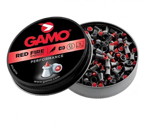 Śrut 5,5 mm Gamo AccuTek Red Fire 100 szt. wierzchołek - szpic polimer (6322704-AK)