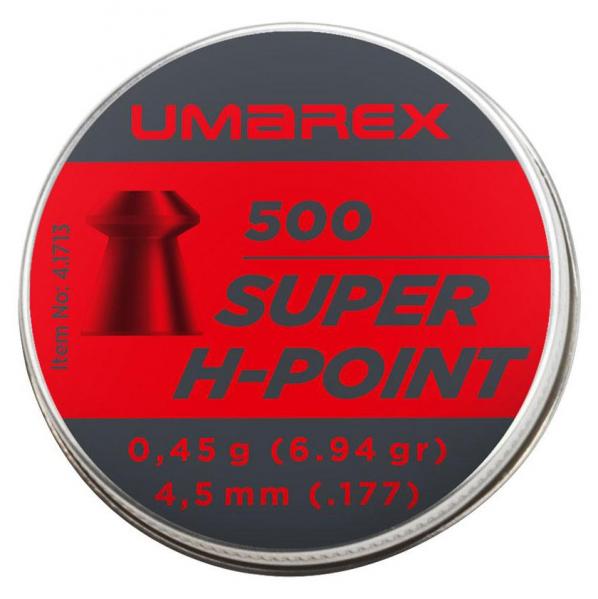 Śrut 4,5 mm diabolo Umarex Super H-Point zagłębienie 4,5 mm 500 szt. (4.1713)