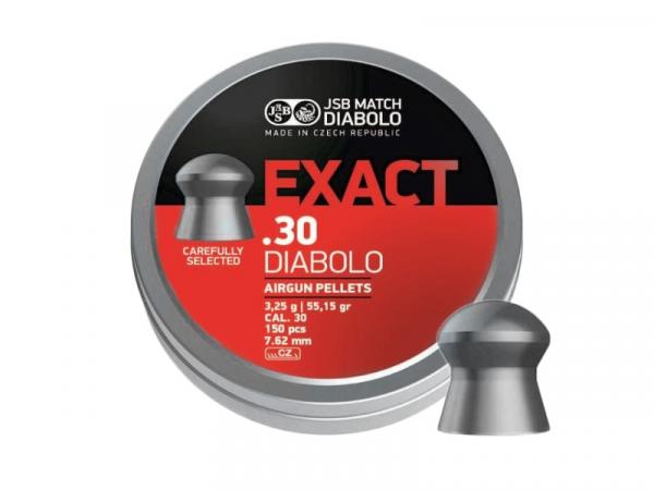 Śrut 7,62 mm diabolo JSB Exact 150 3,25 g półokrągły (546031-150)