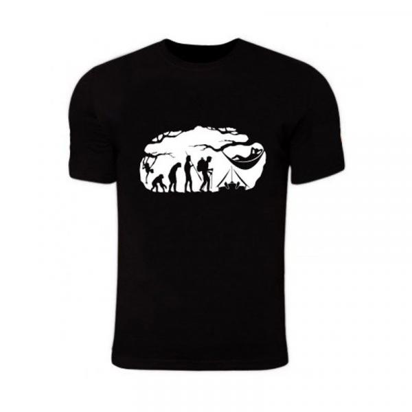 Koszulka T-shirt Tigerwood Bushcraft Evolution czarna (TW.BUSH-BLK.H)