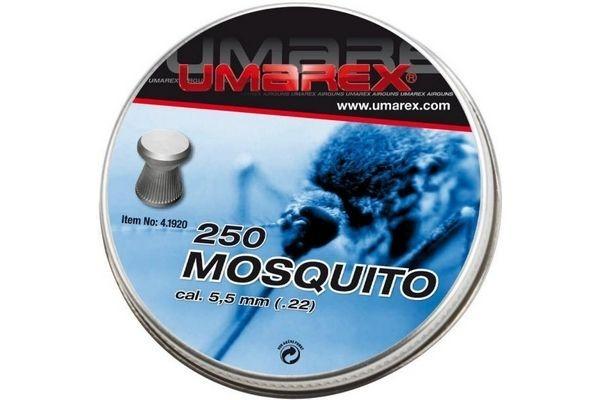 Śrut 5,5 mm UMAREX Mosquito płaski 250szt (4.1920.1)