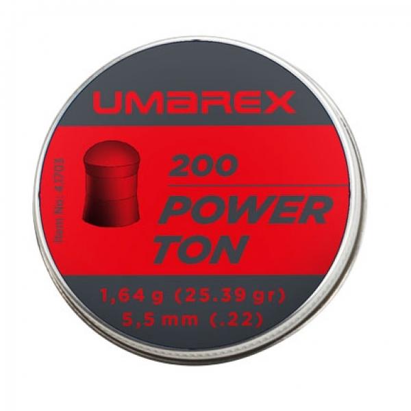 Śrut 5,5 mm Diabolo Umarex Power Ton grzybek 200 szt. (4.1703)