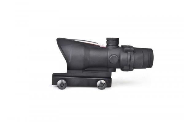 Luneta celownicza AIM-O ACOG 4X32C (z podświetleniem światłowodowym) - czarna (AMO-10-013655)