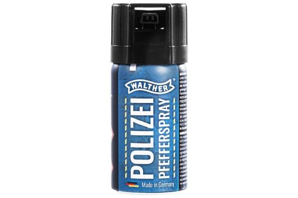 Gaz pieprzowy WALTHER Polizei 40 ml. stożek 10% OC