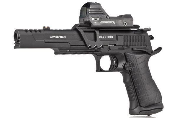 Pistolet wiatrówka UMAREX RACEGUN BlowBack kal.4,5 mm BB CO2mm + kolimator (5.8161-1)