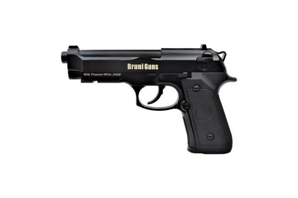 Pistolet wiatrówka BRUNI PowerWin 302 kal. 4,5 mm BB, 19-strzałowy CO-2, do 17J