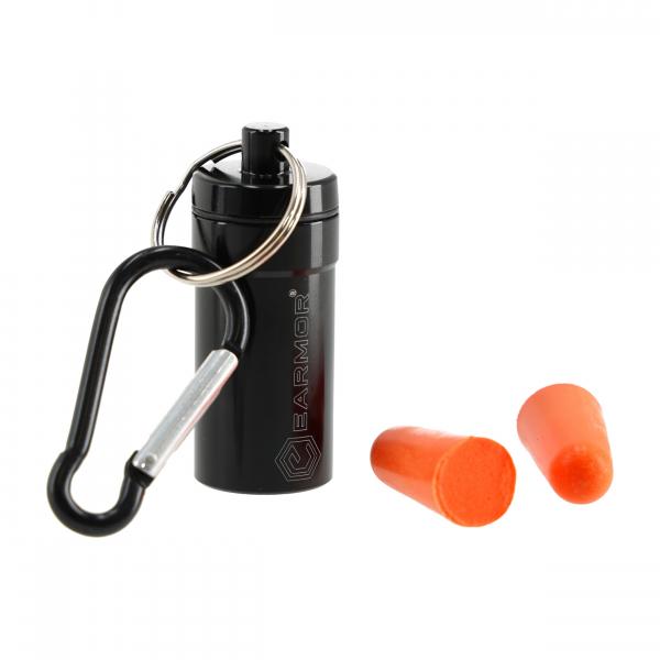 Zatyczki do uszu Earmor MaxDefence w aluminiowym pojemniku S15 (22558)