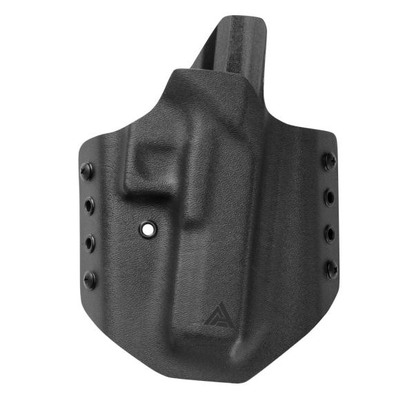 Kabura DIRECT ACTION G17 OWB No Light Holster - Kydex - Czarny - One Size (HP-OGSR-KDX-BLK)