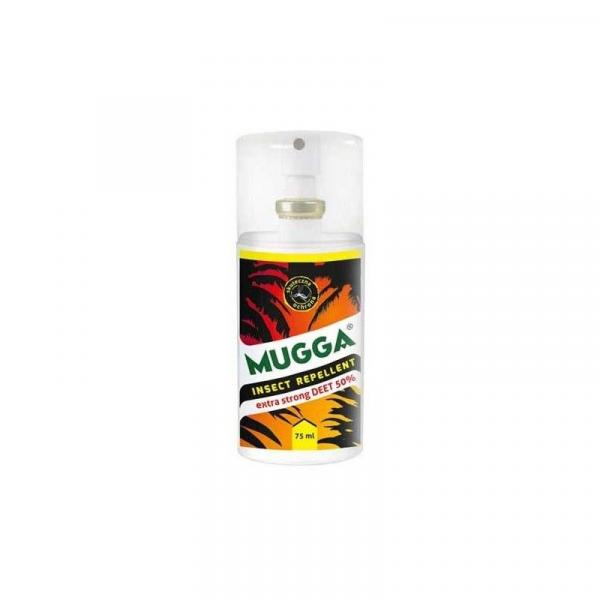 Odstraszacz na komary i kleszcze Mugga STRONG spray 75ml DEET 50%