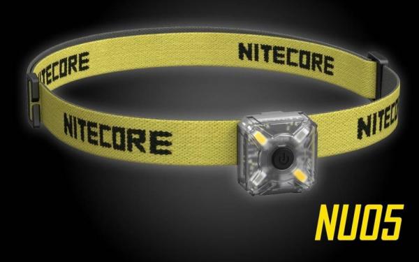 Lartarka czołowa Nitecore NU05 35 lumenów (LAT/NITECORE NU05 KIT)