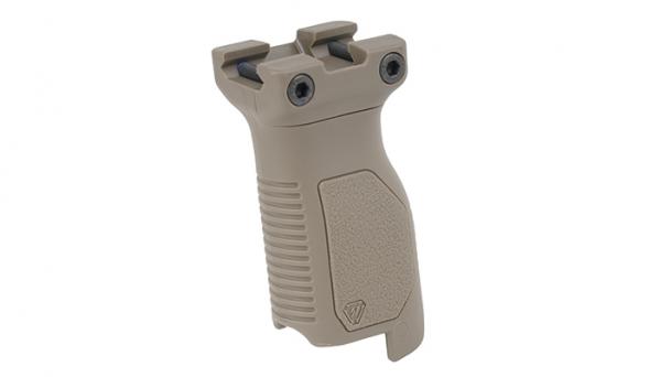 Angled Vertical Grip - Long -SI-AR-CMAG-RAIL-L-FDE - Strike Industries