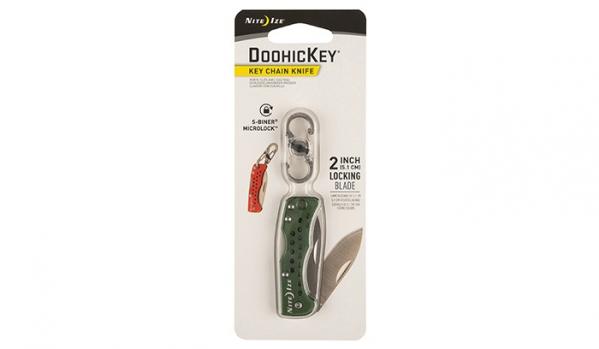 Nóż Nite Ize z brelokiem DoohicKey Key Chain Knife - Oliwkowy - KMTK-08-R7