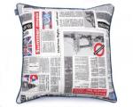 Poszewka dekoracyjna Newspaper 60x60 cm
