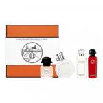 Hermes zestaw Twilly woda toaletowa 7,5 ml + Un Jardin Sur Le Nil edt 7,5 ml + Eau De Rhubarbe Ecarlate edt 7,5 ml + Eau Des Merveilles edt 7,5 ml