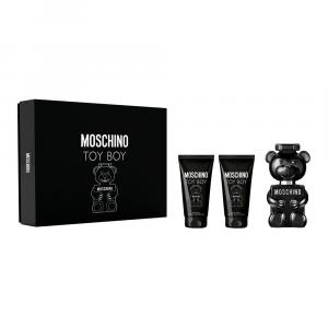 Moschino Toy Boy zestaw - woda perfumowana 50 ml + balsam po goleniu 50 ml + żel pod prysznic 50 ml