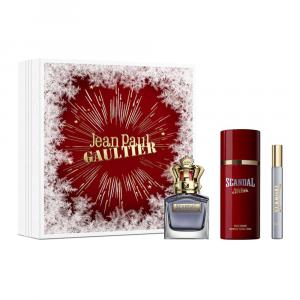 Jean Paul Gaultier Scandal Pour Homme zestaw - woda toaletowa 100 ml + woda toaletowa 10 ml + dezodorant spray 150 ml